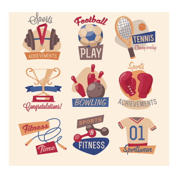 Small sports Logo PNG Vector