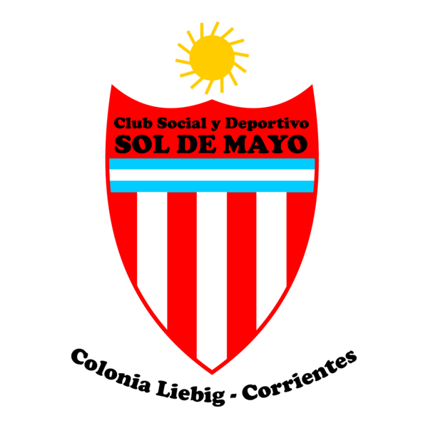 Sol de Mayo de Colonia Liebig Corrientes Logo PNG Vector