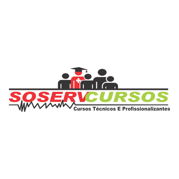 SOSERVCURSOS PROFISSIONALIZANTES Logo PNG Vector