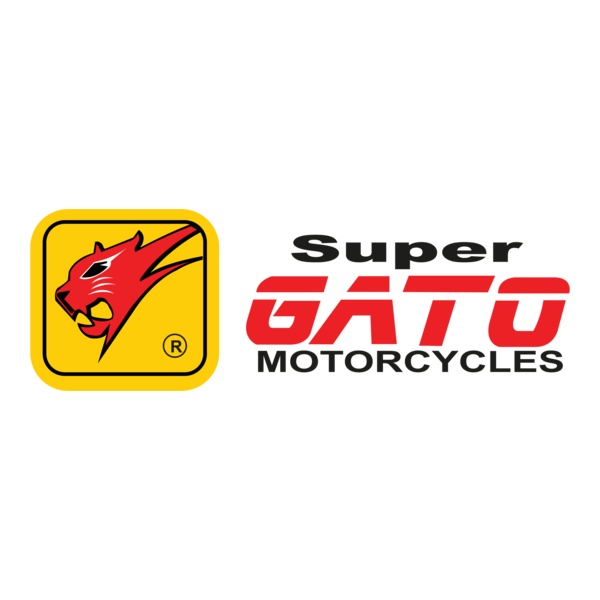 Super Gato Motorcycles Logo PNG Vector