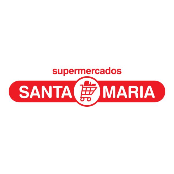 Supermercado Santa Maria Logo PNG Vector