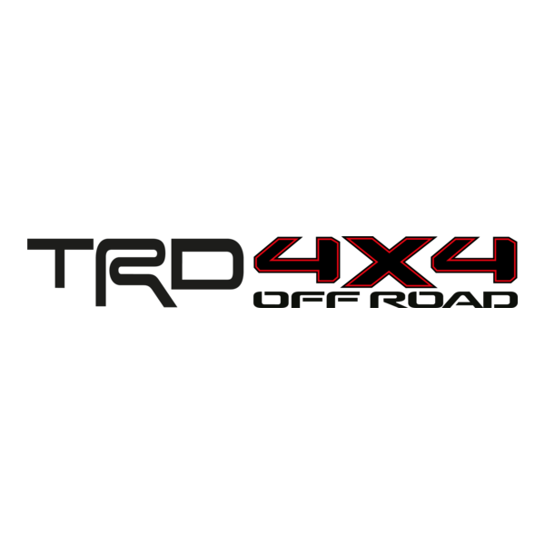 TRD 4x4 Off Road Logo PNG Vector