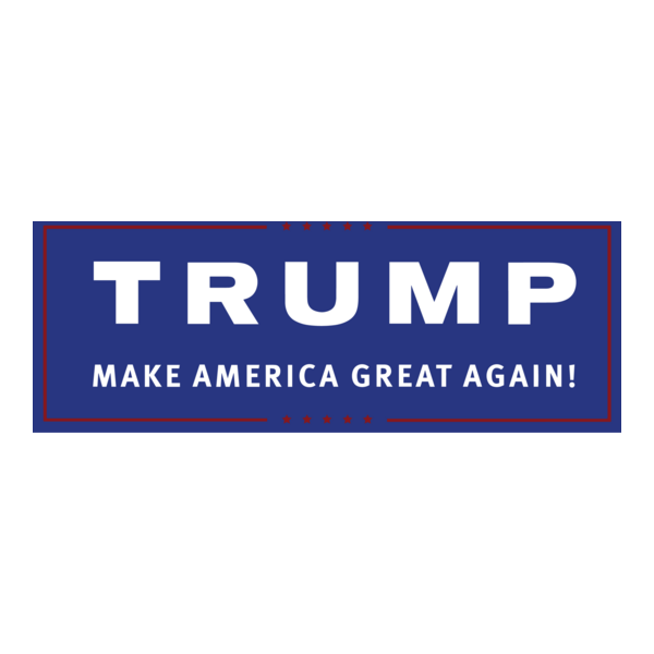 Trump Make America Great Again Logo PNG Vector