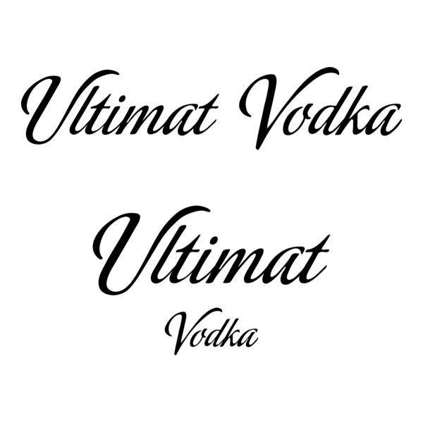 Ultimat Vodka Logo PNG Vector