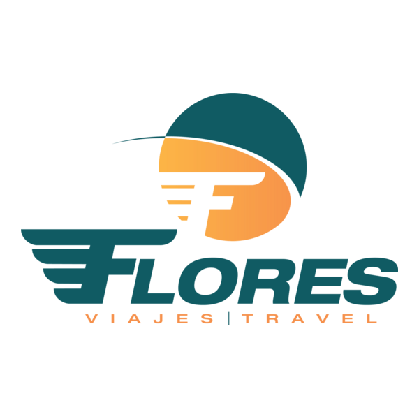 Viajes Flores Logo PNG Vector