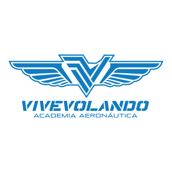 Vivevolando Academia Aeronáutica Logo PNG Vector