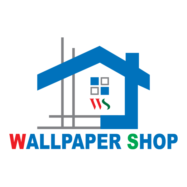 Wallpaper Shop Logo PNG Vector