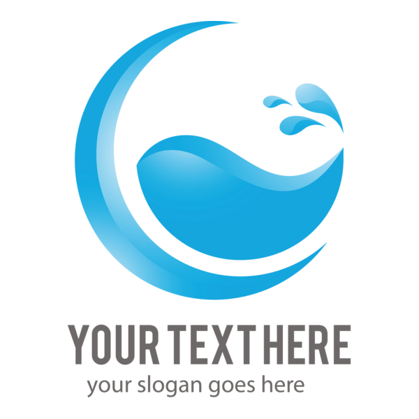 Water Logo PNG Vector