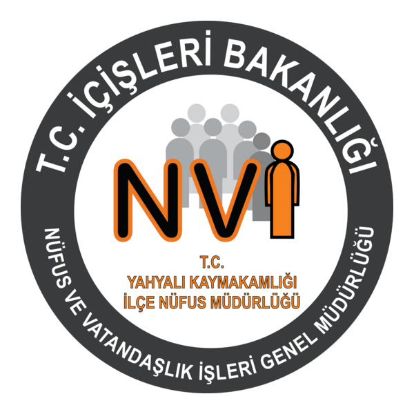 YAHYALI NÜFUS MÜDÜRLÜĞÜ Logo PNG Vector
