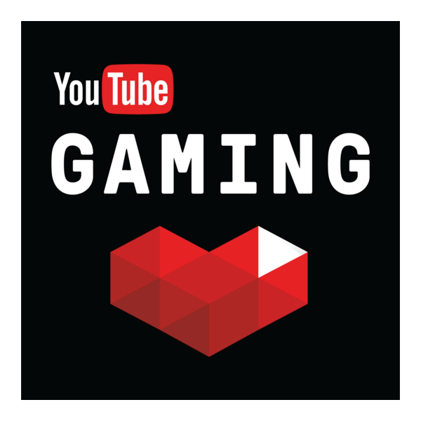 YouTube Gaming Logo PNG Vector