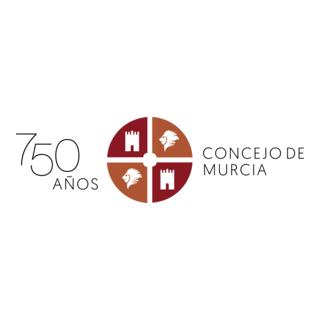 750 años Concejo de Murcia Logo PNG Vector