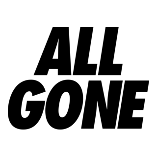 All Gone Logo PNG Vector