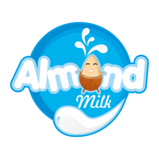 ALMOND MILK Logo PNG Vector