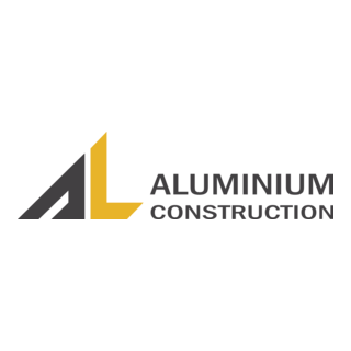 Aluminium Construction Logo PNG Vector