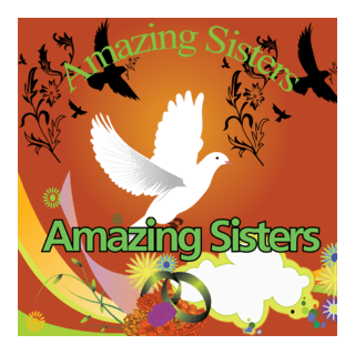amazing sisters Logo PNG Vector