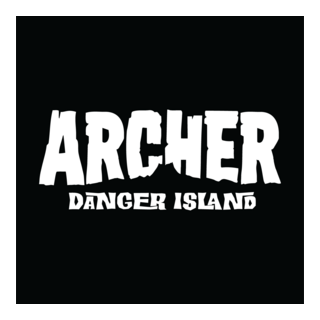 Archer Danger Island Logo PNG Vector