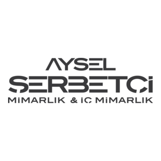 Aysel Şerbetçi Mimarlık Logo PNG Vector