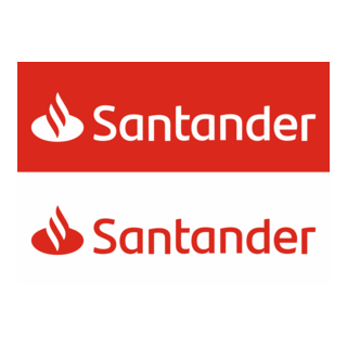 Banco Santander Logo PNG Vector
