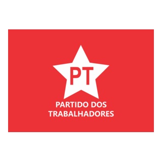 BANDEIRA PT-E BANDEIRA DIRETÓRIO MUNICIPAL Logo PNG Vector