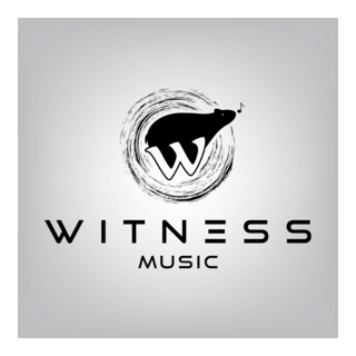 Bear with a Music Logo PNG Vector