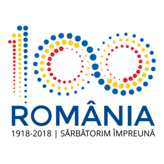 Centenar Marea Unire a Romaniei Logo PNG Vector