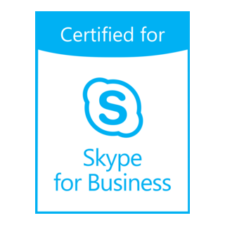 Certified for Skype for Business Logo PNG Vector