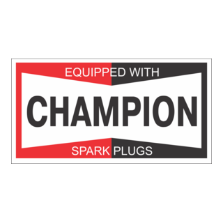 Champion spark plugs Logo PNG Vector