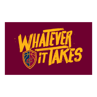 Cleveland Cavaliers Whatever it Takes Logo PNG Vector