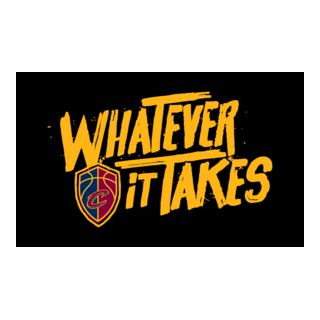 Cleveland Cavaliers Whatever it Takes Logo PNG Vector
