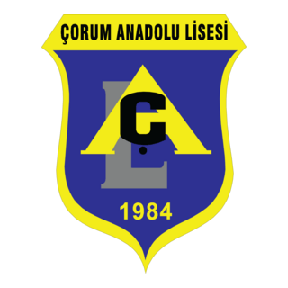 Çorum Anadolu Lisesi Logo PNG Vector