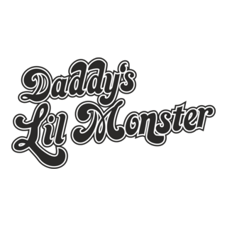 DADDY'S LIL MONSTER Logo PNG Vector