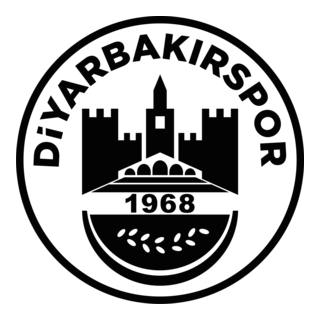 Diyarbakırspor Siyah Monocrome Logo PNG Vector