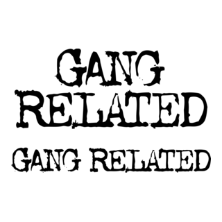 Gang Related Logo PNG Vector