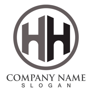 H Letter Company Logo PNG Vector