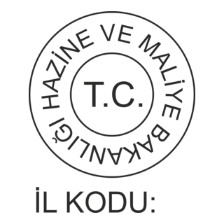 HAZİNE VE MALİYE BAKANLIĞI BASILI EVRAK Logo PNG Vector