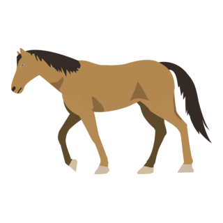 Horse Logo PNG Vector