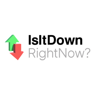 Is It Down Right Now Logo PNG Vector