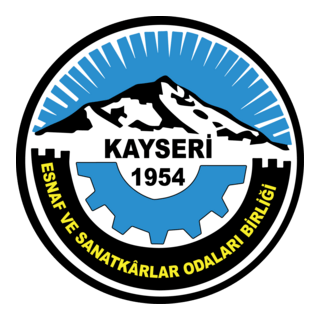 KAYSERİ ESNAF VE SANATKÂRLAR ODALARI BİRLİĞİ Logo PNG Vector