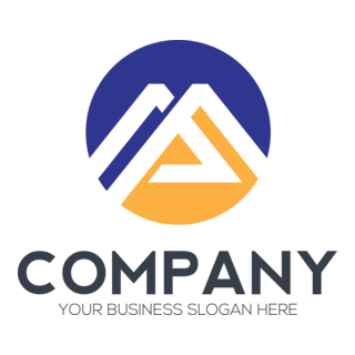 M Letter Company Logo PNG Vector
