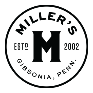 Miller’s Banana Pepper Mustard Logo PNG Vector