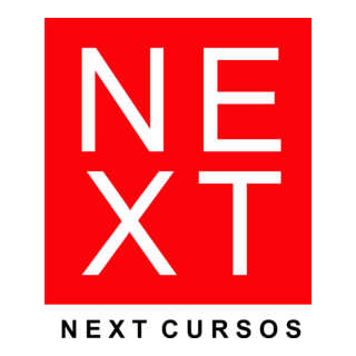 next cursos - red Logo PNG Vector