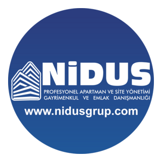 Nidus Profesyonel Site Yönetim Hizmetleri̇ Logo PNG Vector