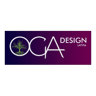 Oga Design Latvia Logo PNG Vector