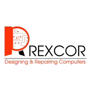 Rexcor Designing & Repairing Computers Logo PNG Vector