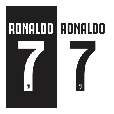 RONALDO 7 JUVENTUS 2018 Logo PNG Vector