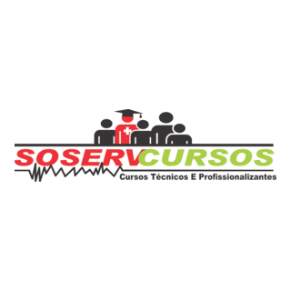 SOSERVCURSOS PROFISSIONALIZANTES Logo PNG Vector