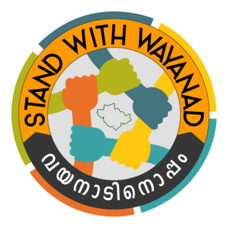 STAND WITH WAYANAD Logo PNG Vector