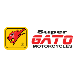 Super Gato Motorcycles Logo PNG Vector
