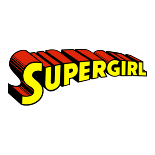 Supergirl Curved Logo PNG Vector