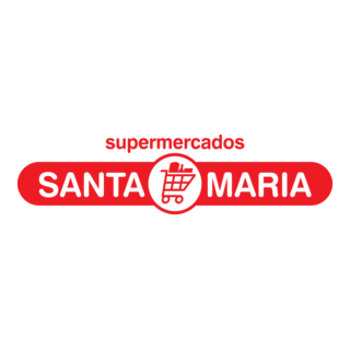Supermercado Santa Maria Logo PNG Vector